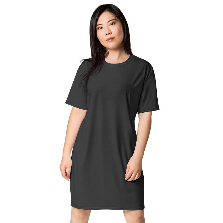 Eclipse Oversized T-Shirt Dress | Stretchy Fabric | Casual or Formal Style | Sizes 2XS-6XL | Exclusive Design product image (1)