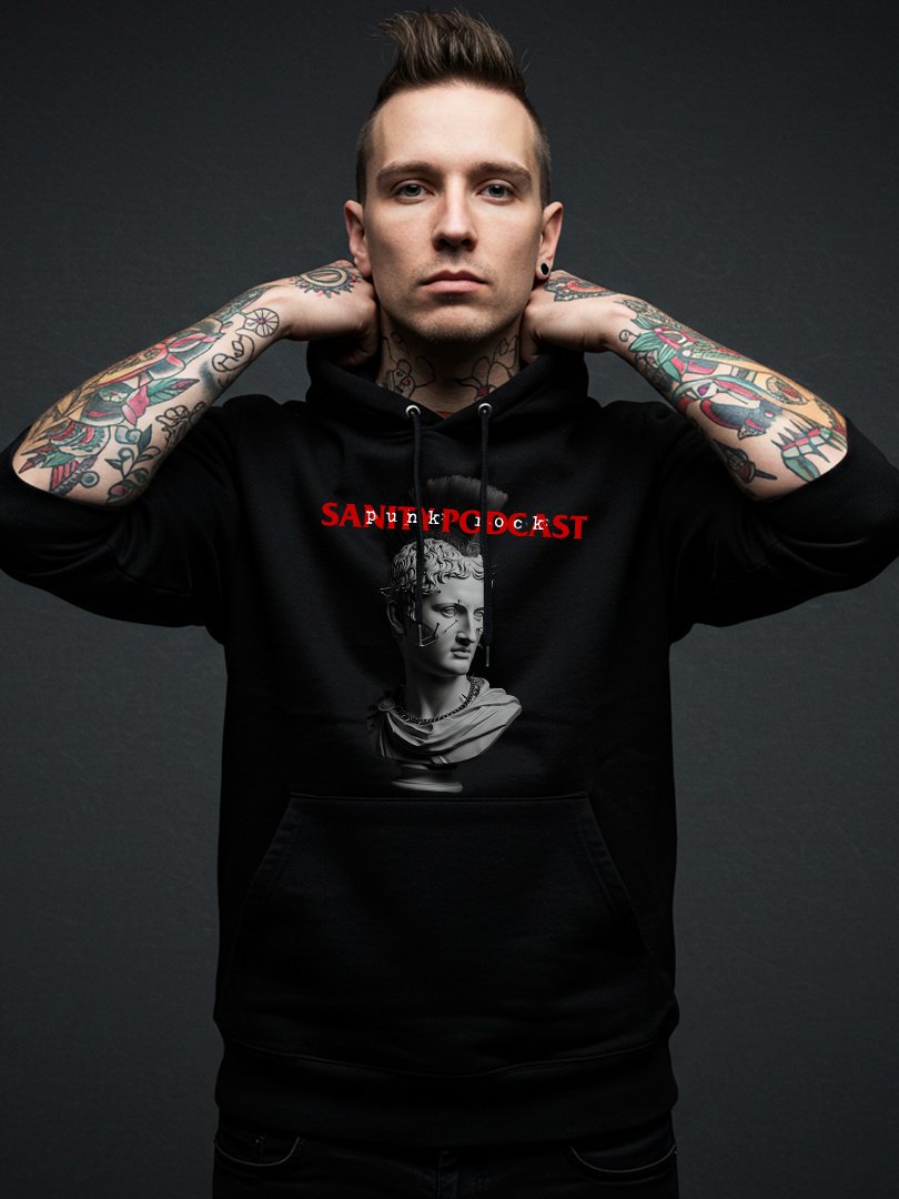 STRANGER THAN SANITY "Roman Bust" hoodie product image (3)