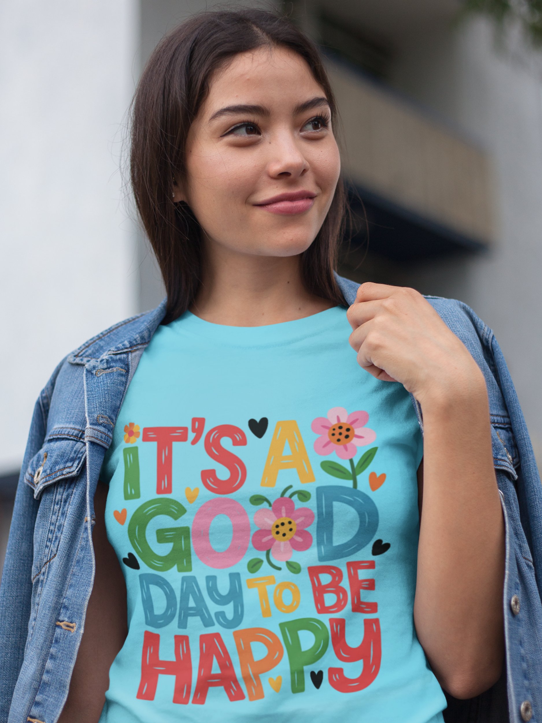 It’s A Good Day To Be Happy Unisex T-Shirt product image (2)