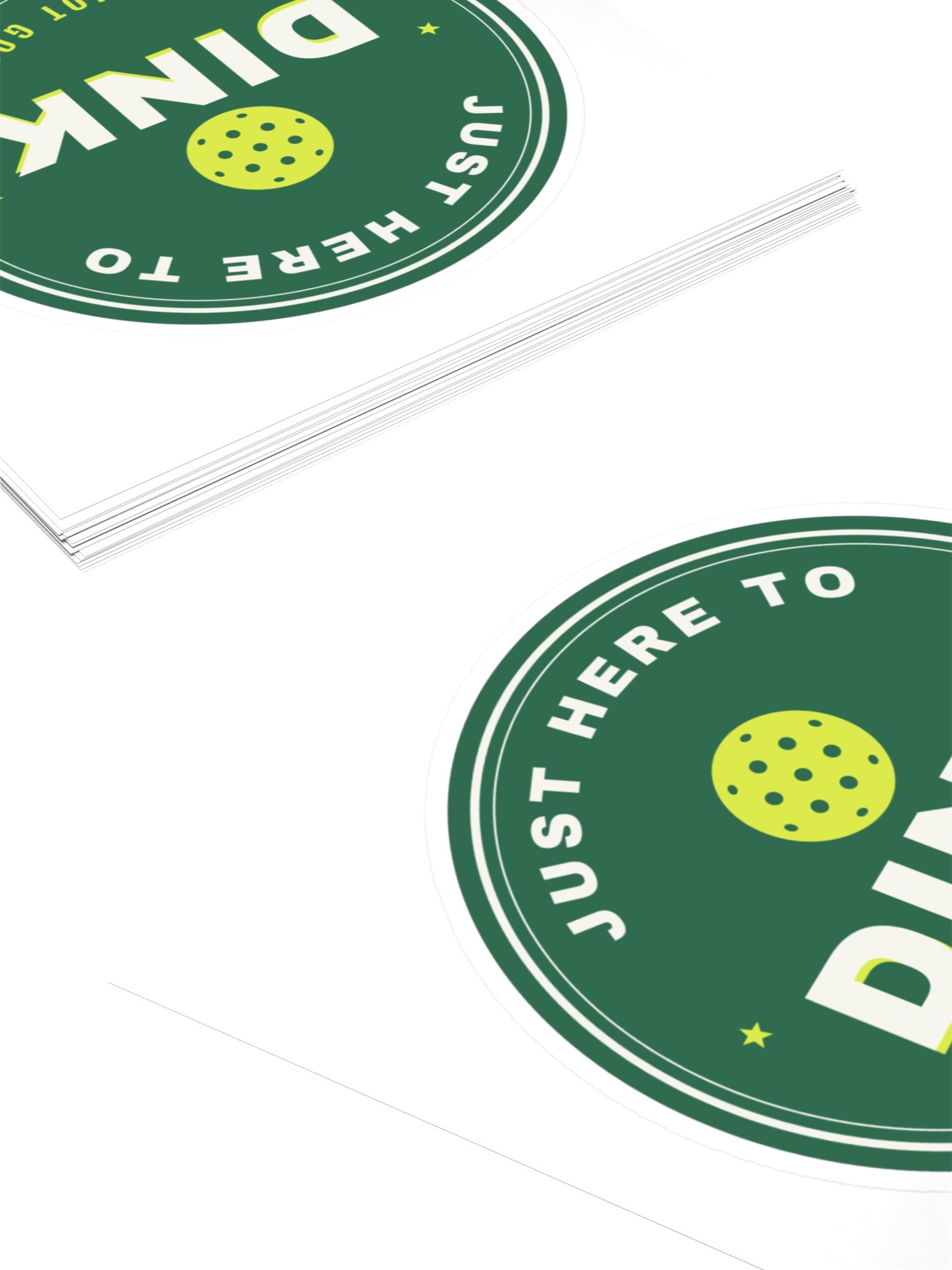 Just Here to Dink Sticker product image (4)