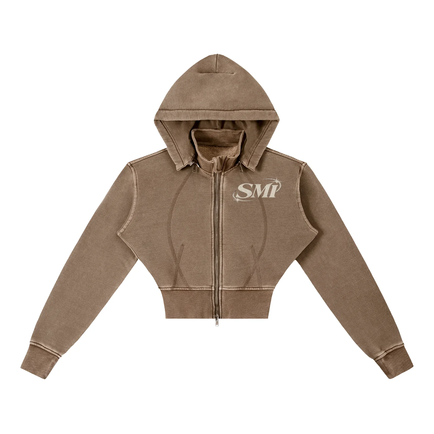 SMI Women Double Zip Hoodie product image (3)
