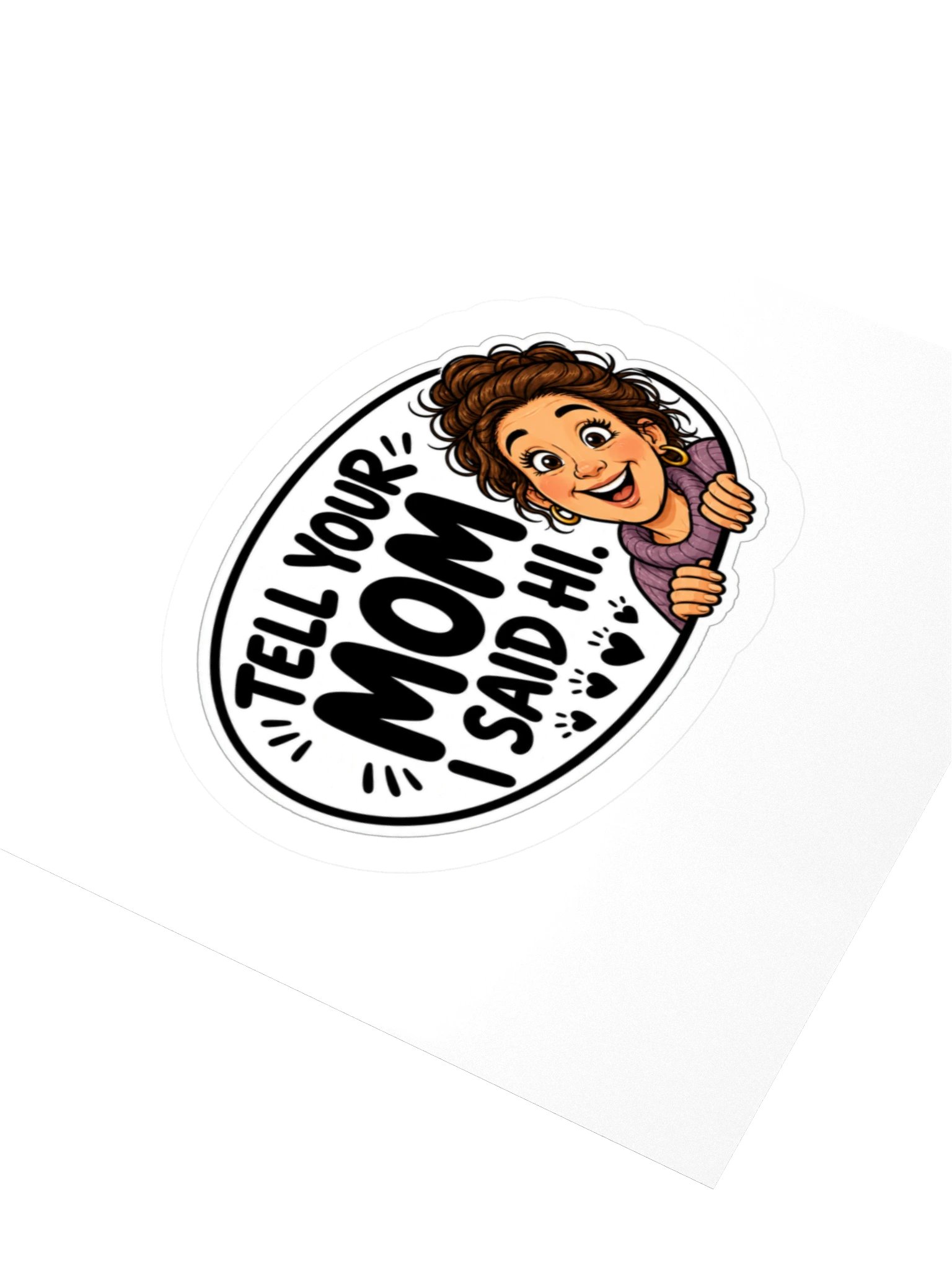 Mom Kiss Cut Sticker product image (3)