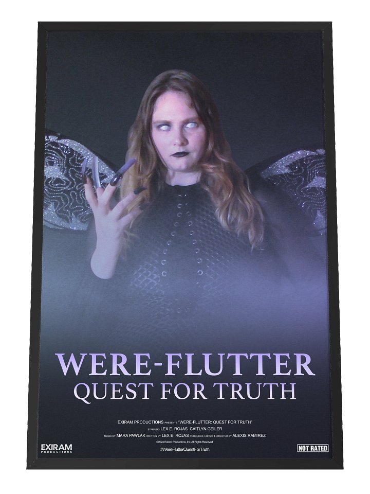 Were-Flutter: Quest for Truth - Framed Poster product image (1)
