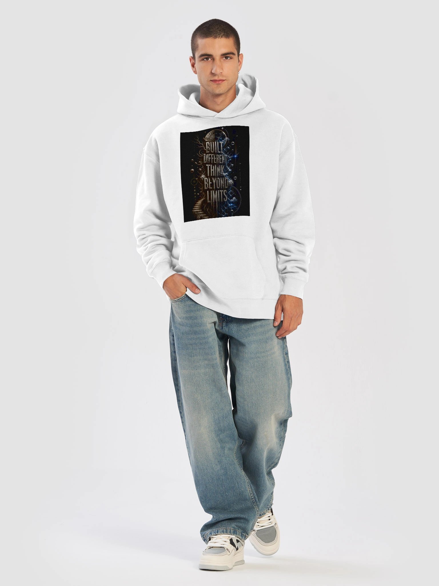 Built Different Oversized Hoodie product image (5)