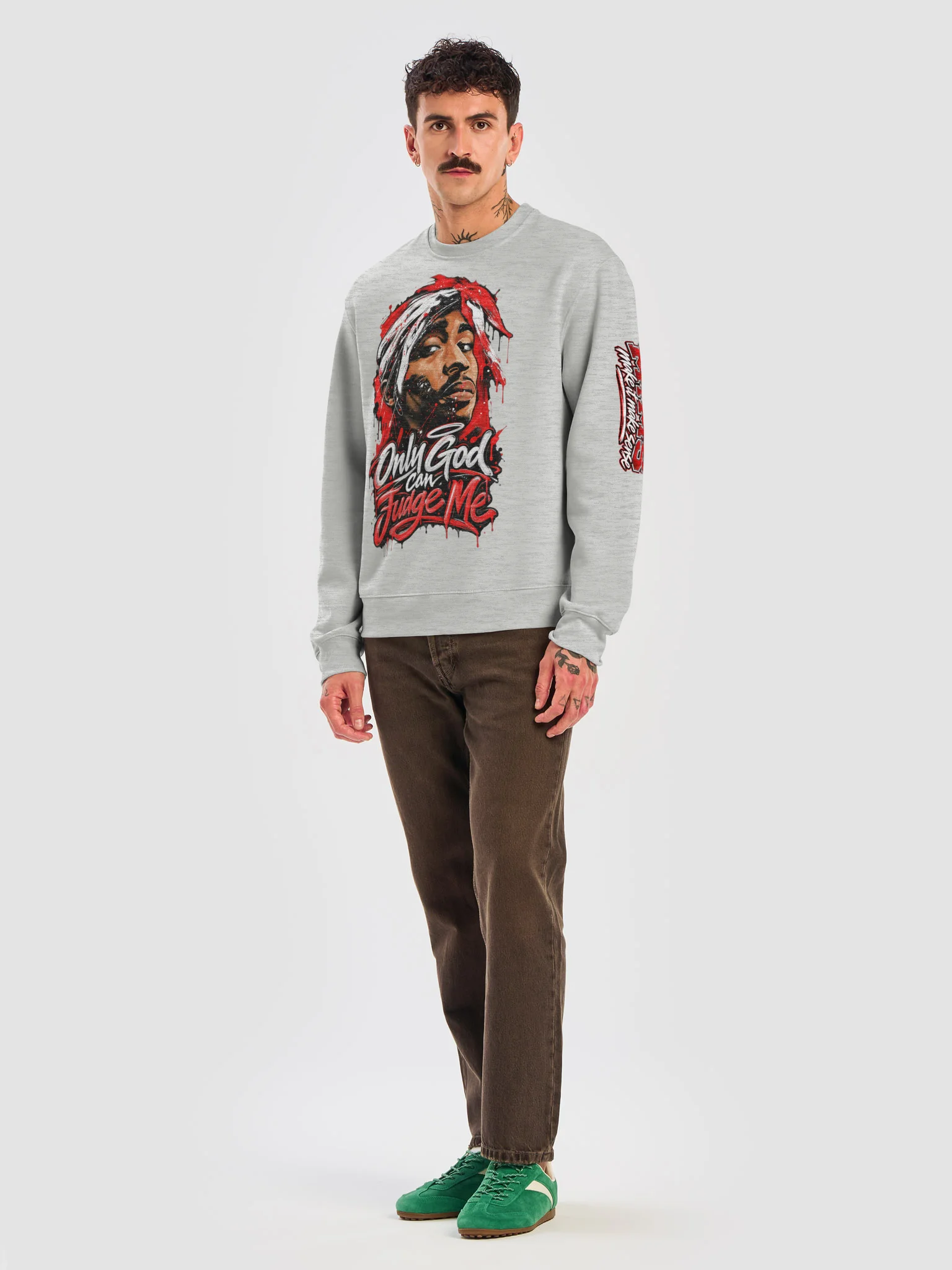 Only God Can Judge Me Oversized Sweatshirt product image (15)