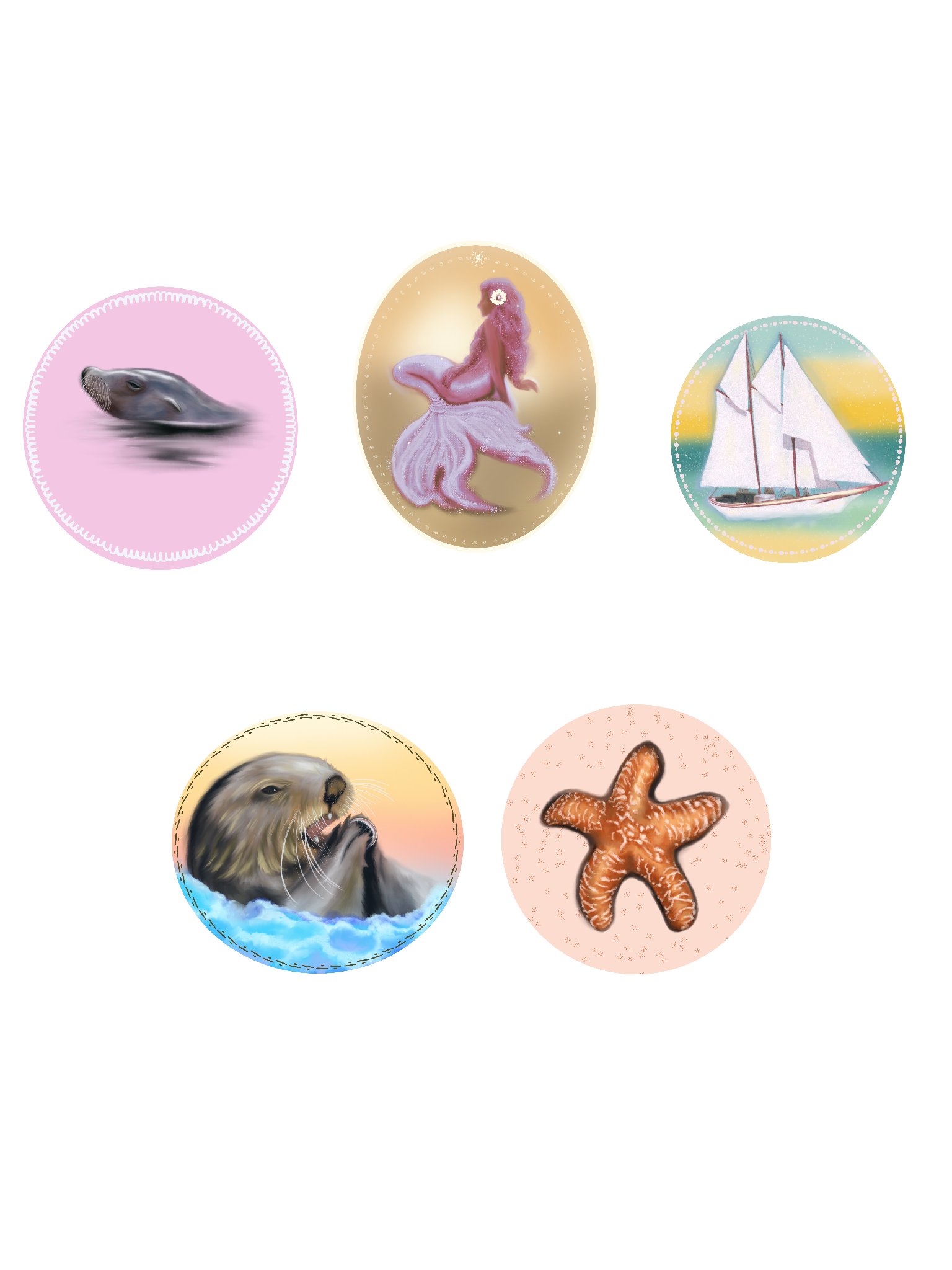 Water World Sticker Pack product image (1)