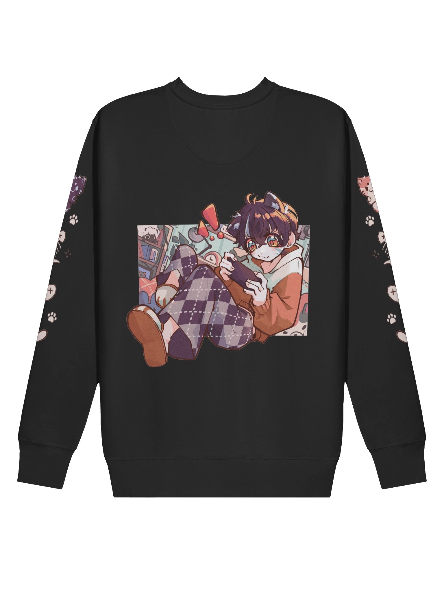 Gamer Cat Sweatshirt product image (3)