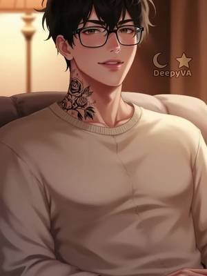 Sorry, I'm being really weird right now. #deepvoice #boyfriendasmr #voiceactor #roleplayasmr #deepyva