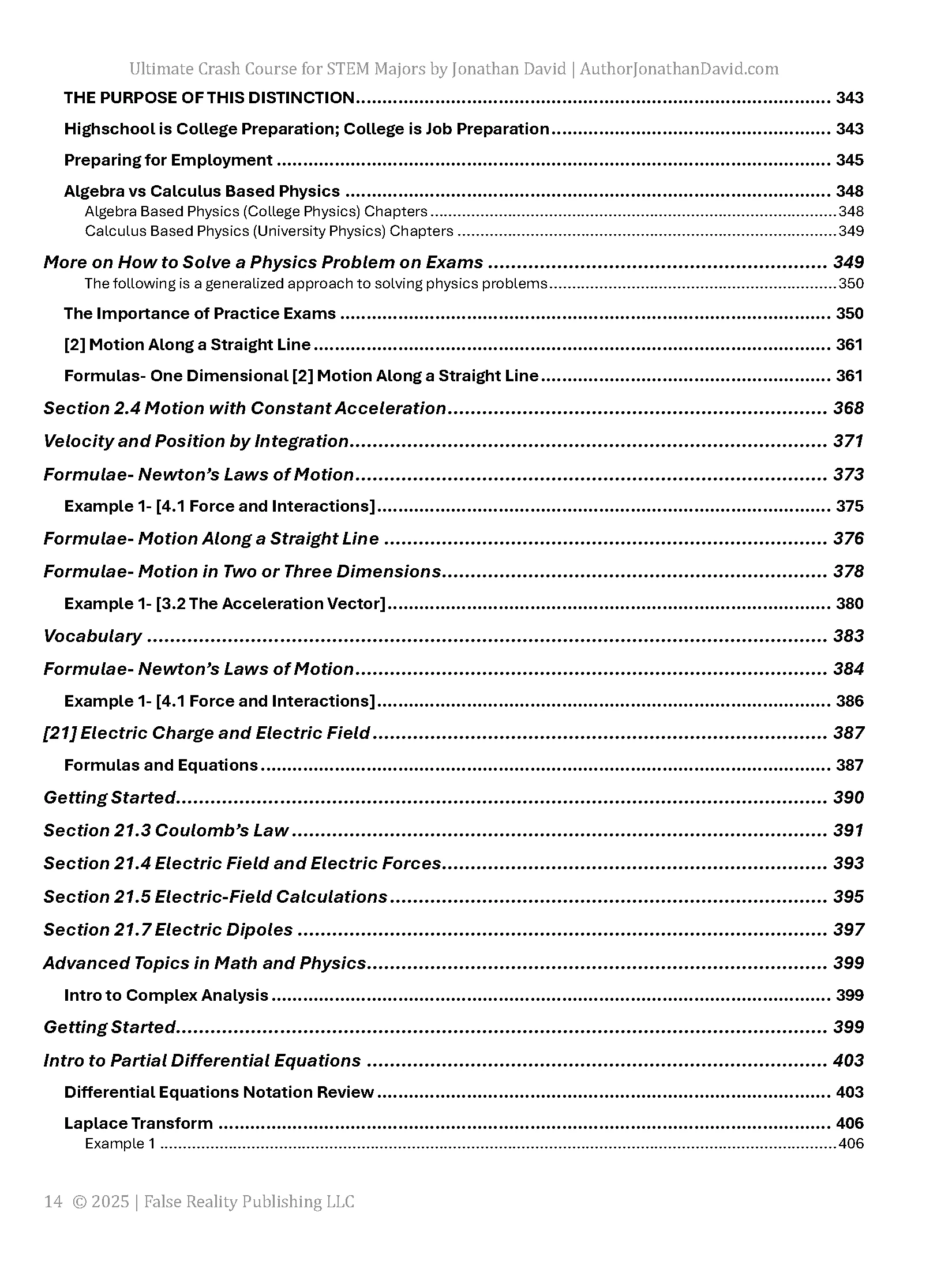 The Ultimate Crash Course for STEM Majors (Edition 1/2) product image (10)
