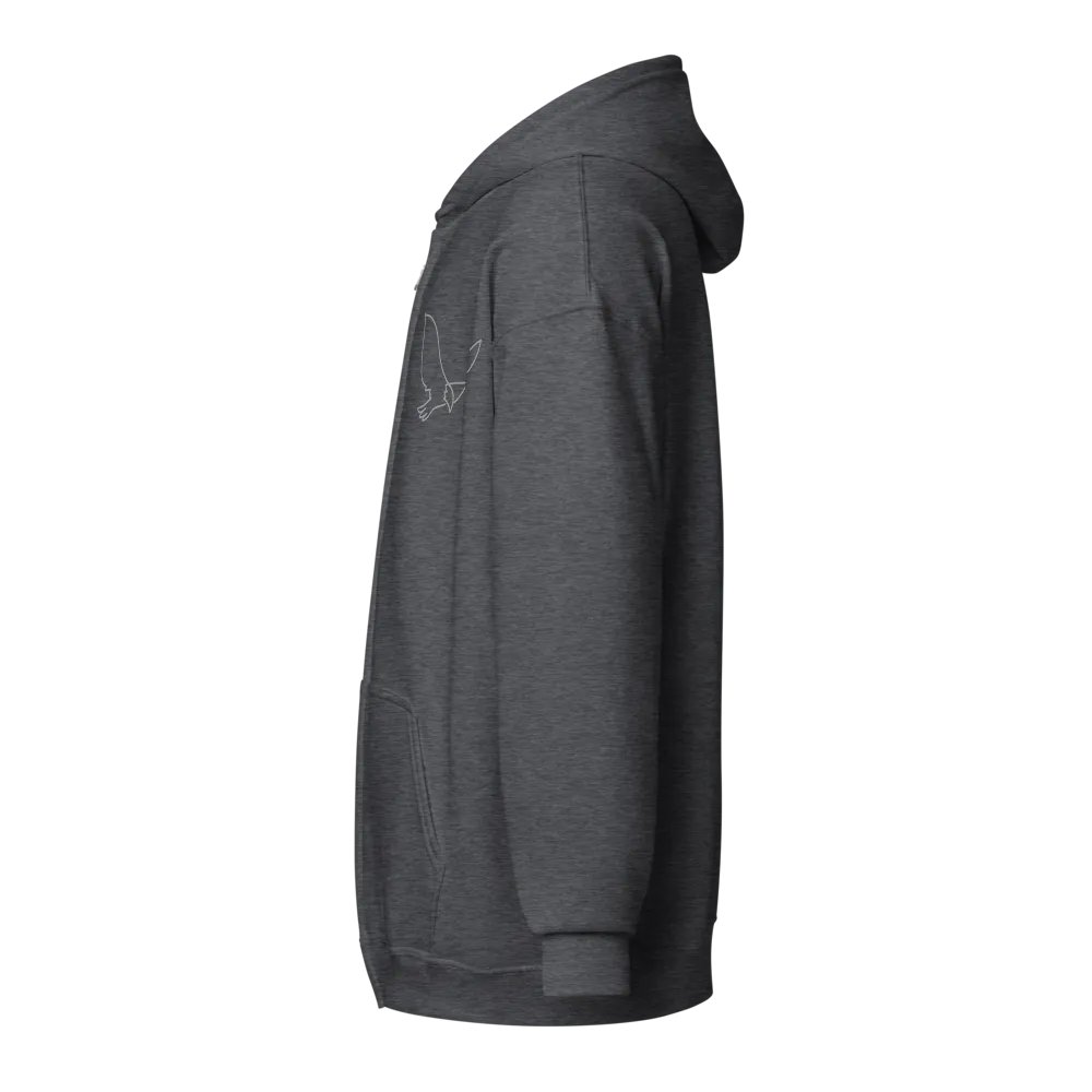 Gildan Unisex Heavy Blend Zip Hoodie product image (3)