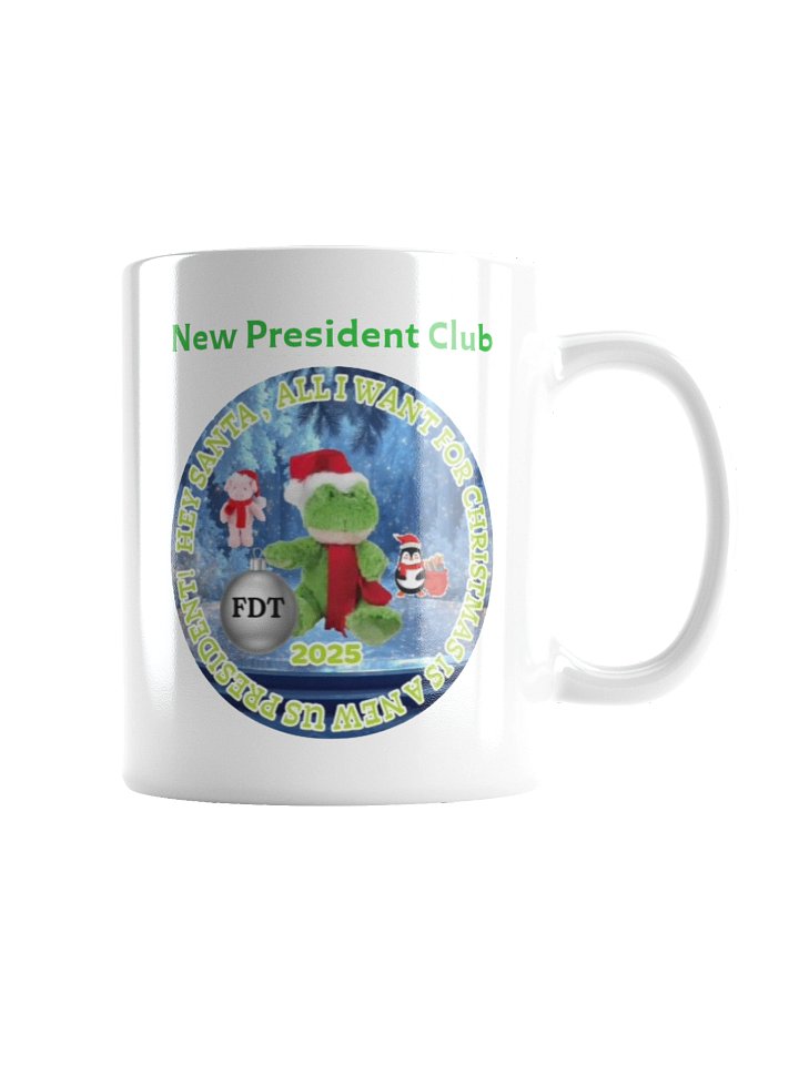 New President Club, Froggy Christmas Mug 2025 edition product image (4)