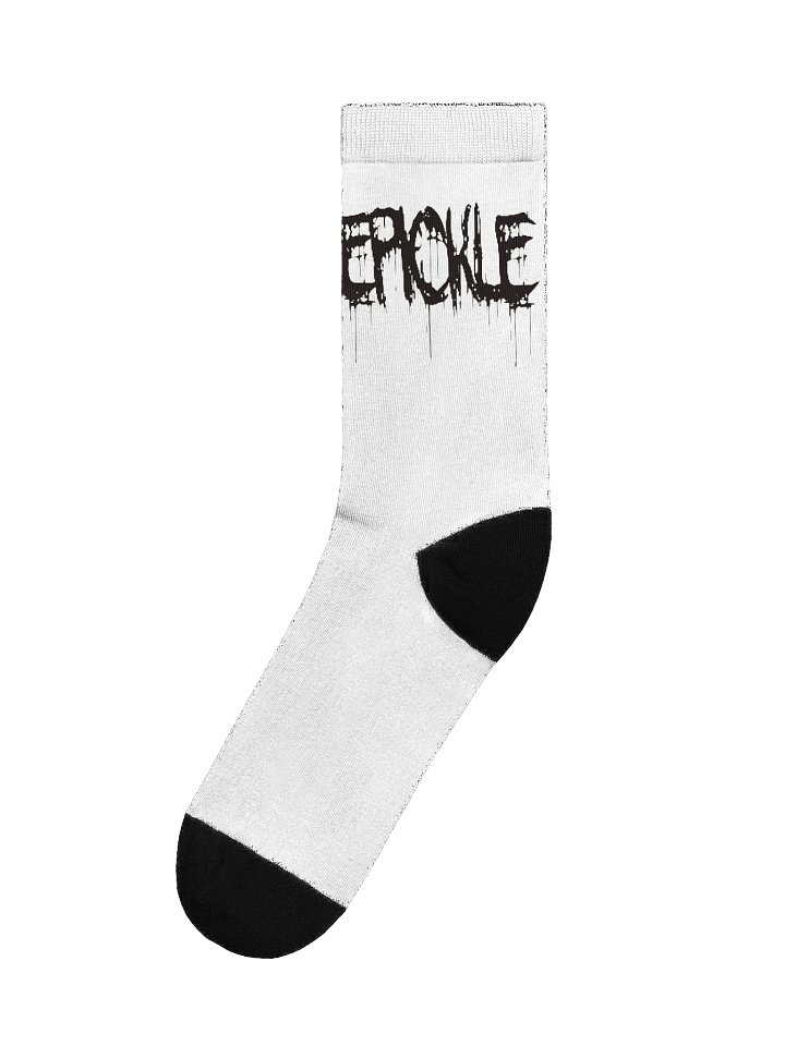 ImNikklePickle white socks product image (1)