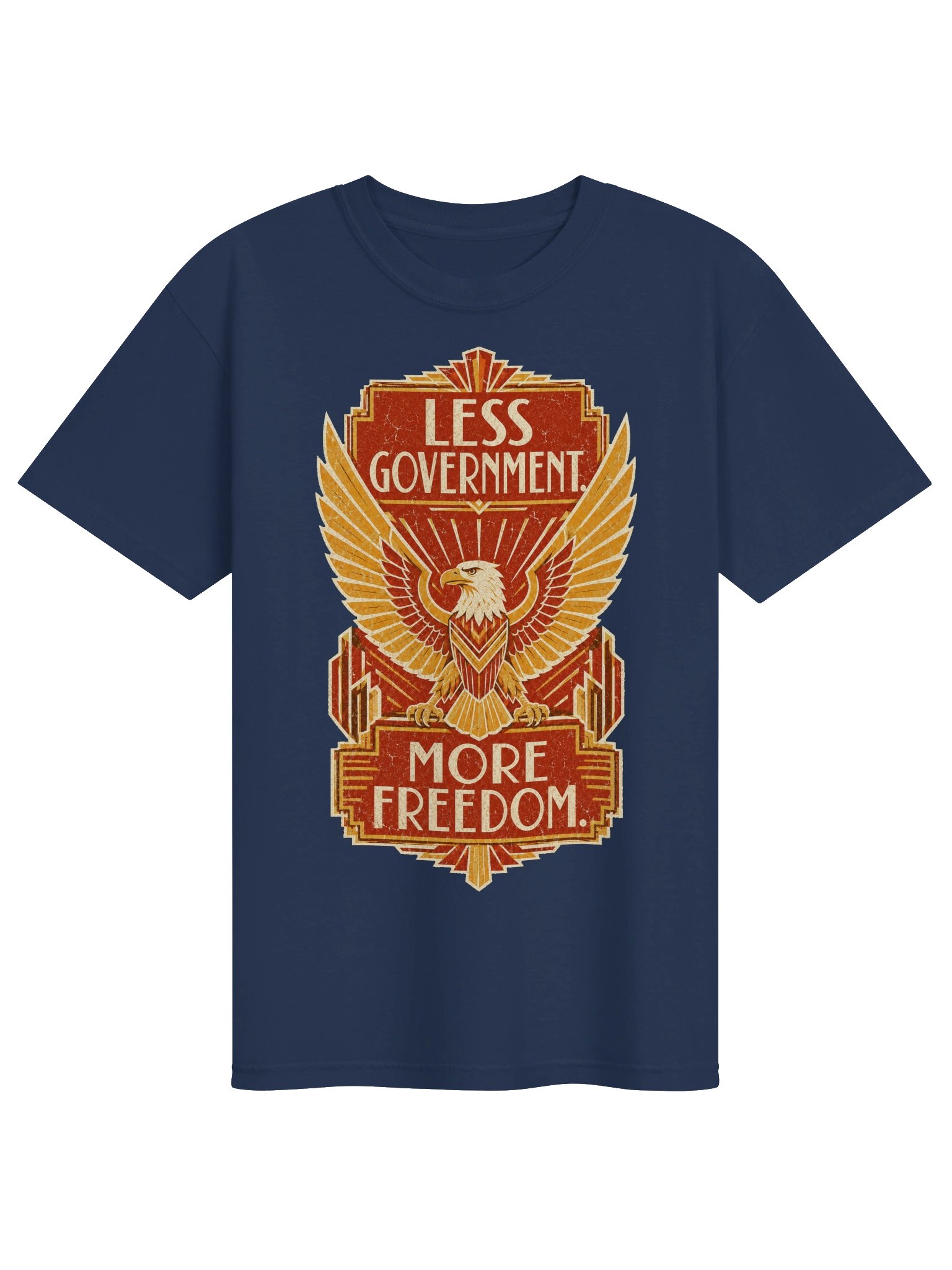 Less Government, More Freedom Eagle Tee product image (5)
