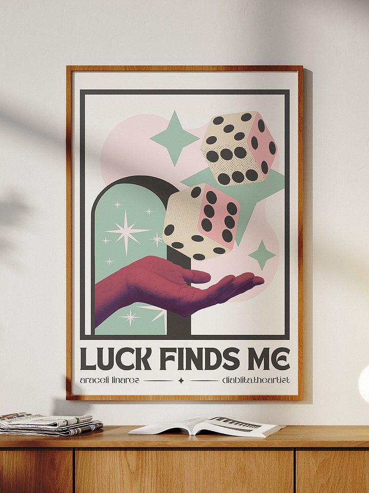 Luck Affirmation Print product image (1)