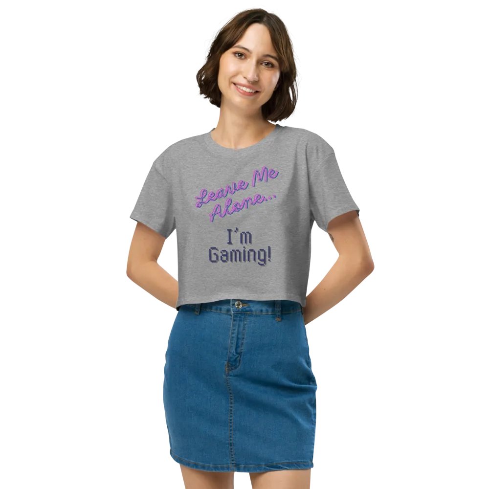 I'm Gaming! Crop Top product image (3)