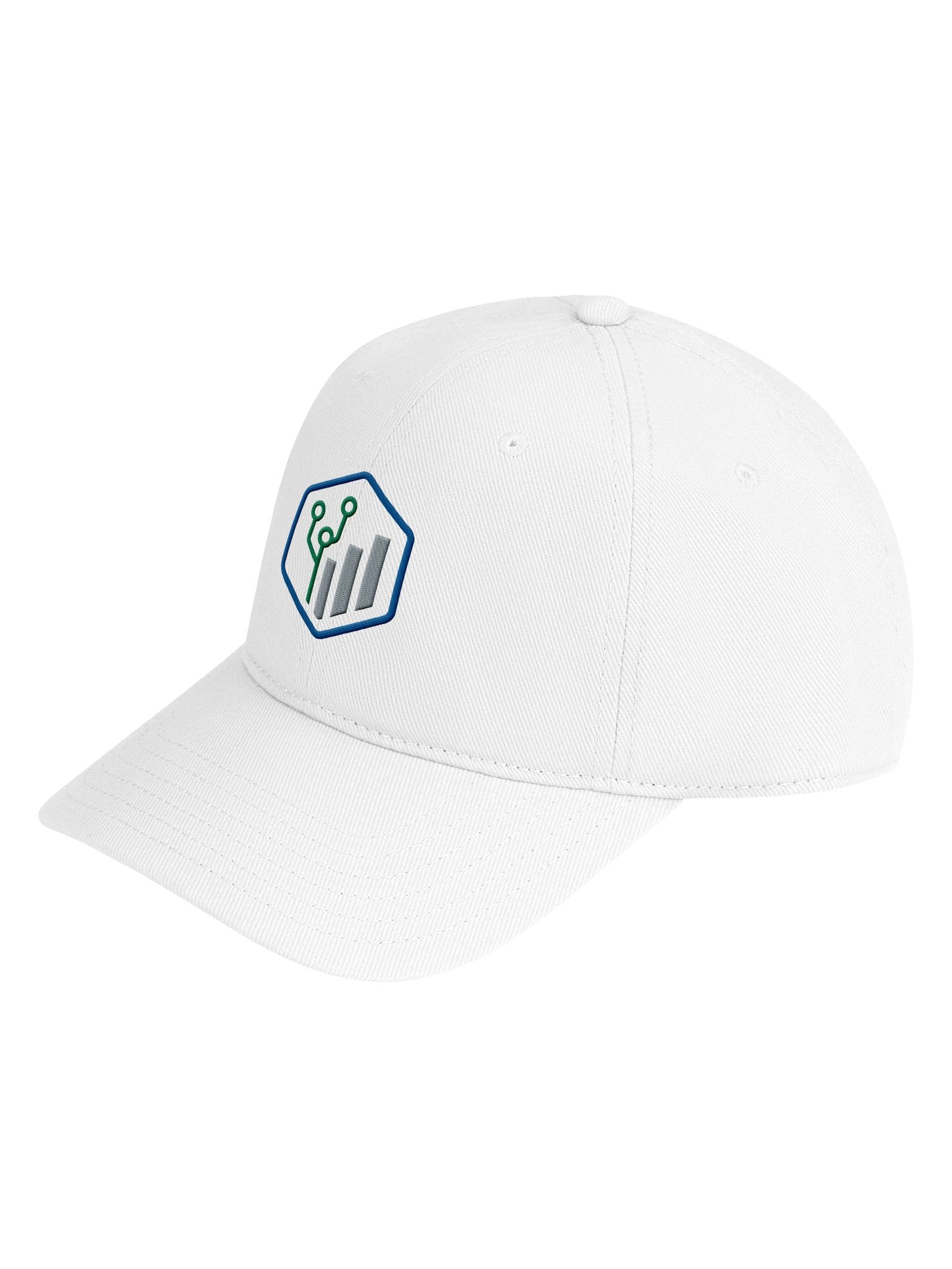 VIDANALYTICA INC Cap - Logo White Embroidered product image (3)