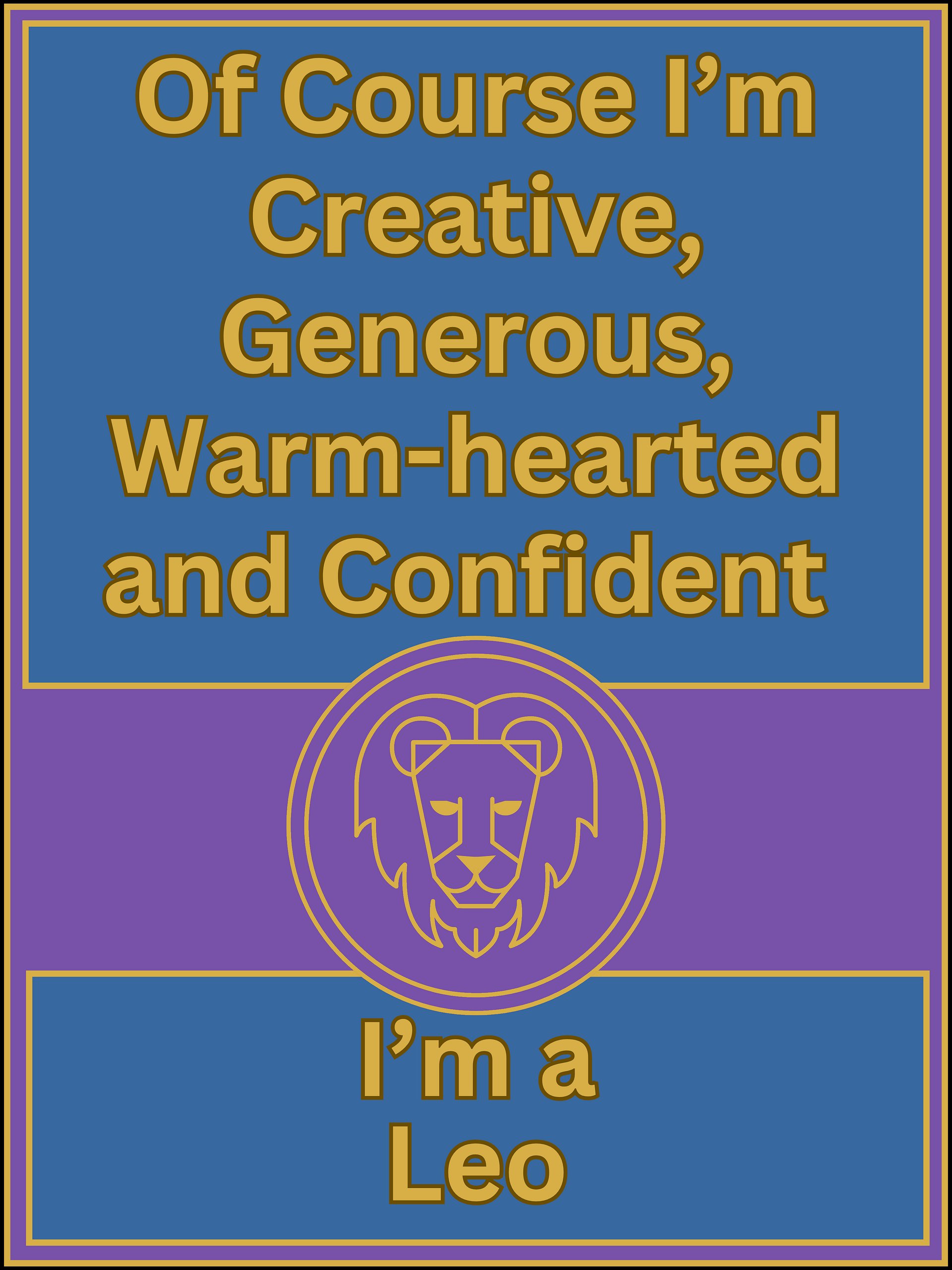 Of Course I’m Leo Zodiac Sign T-Shirt, Zodiac Sign Vibes T-Shirt, Leo T-Shirt, Astrological T-shirt product image (2)