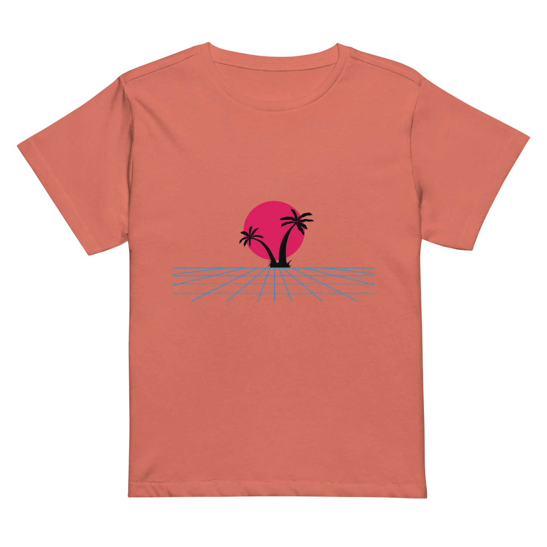 Sunset Palms High-Waisted Tee product image (2)