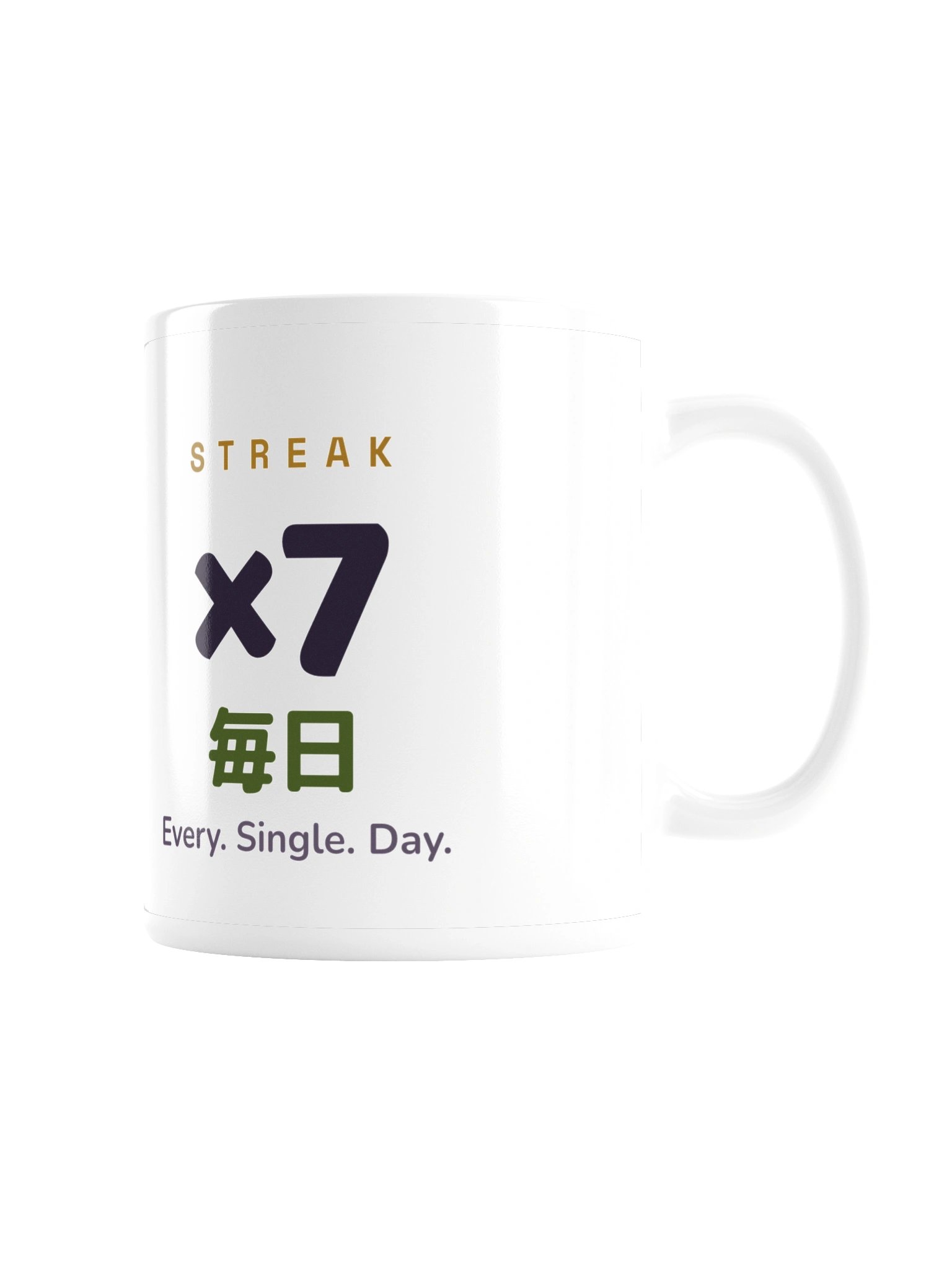 Streak x7 Zombie Cat Japanese Study Mug product image (3)