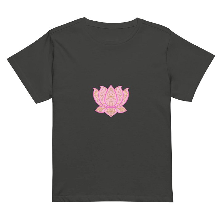 Lotus Eye Women's High-Waisted Tee product image (2)
