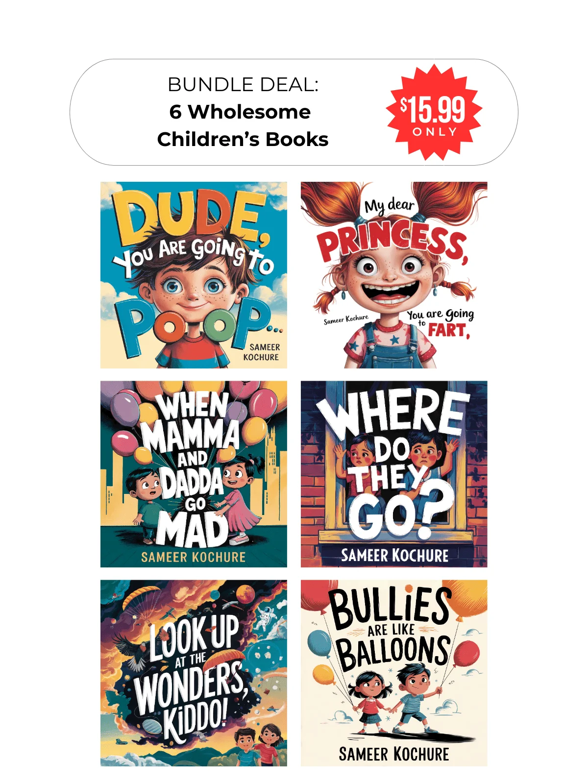 6 Wholesome Children's Books [eBook] product image (1)