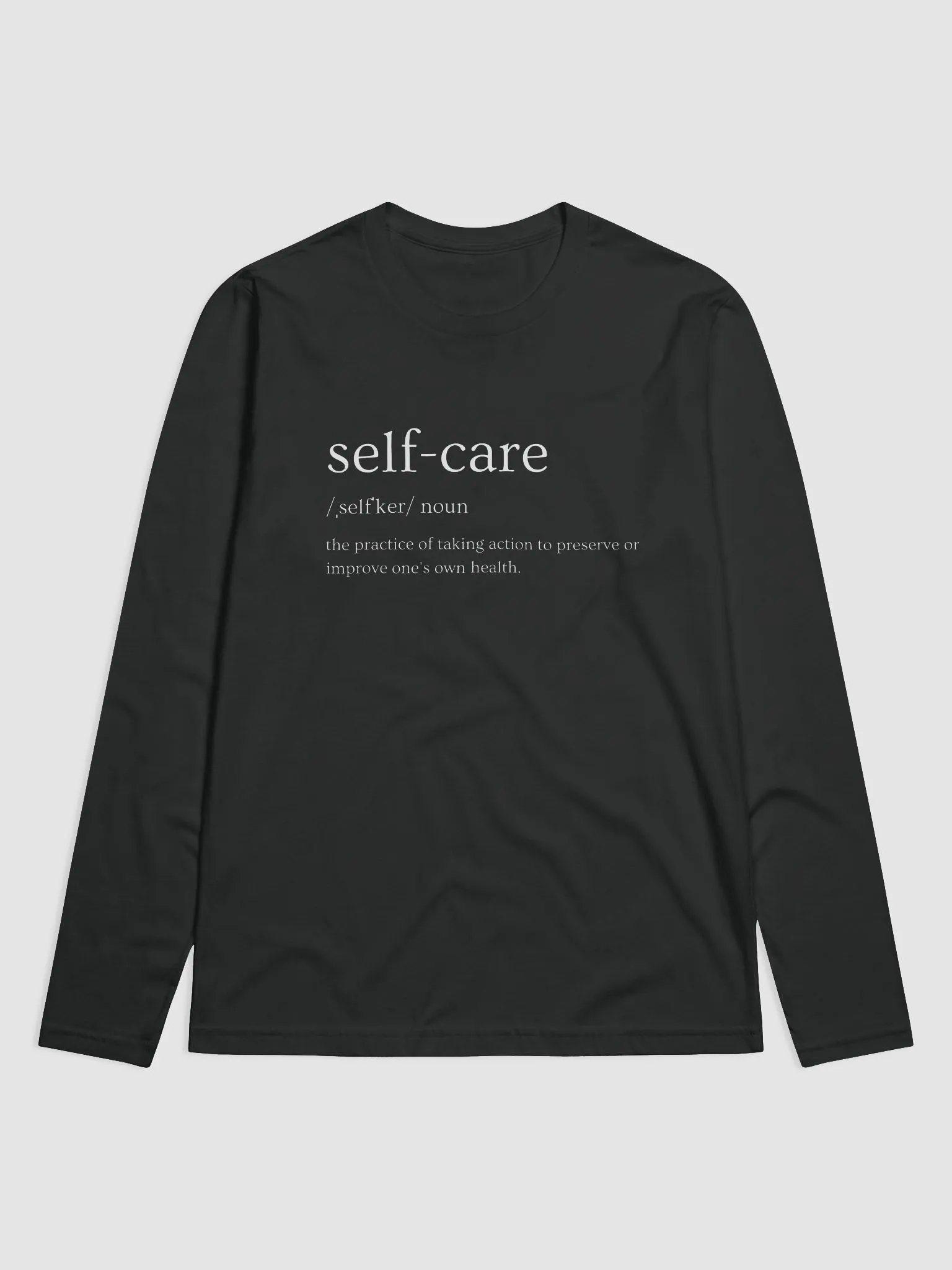 Self-Care Long Sleeve Shirt product image (1)