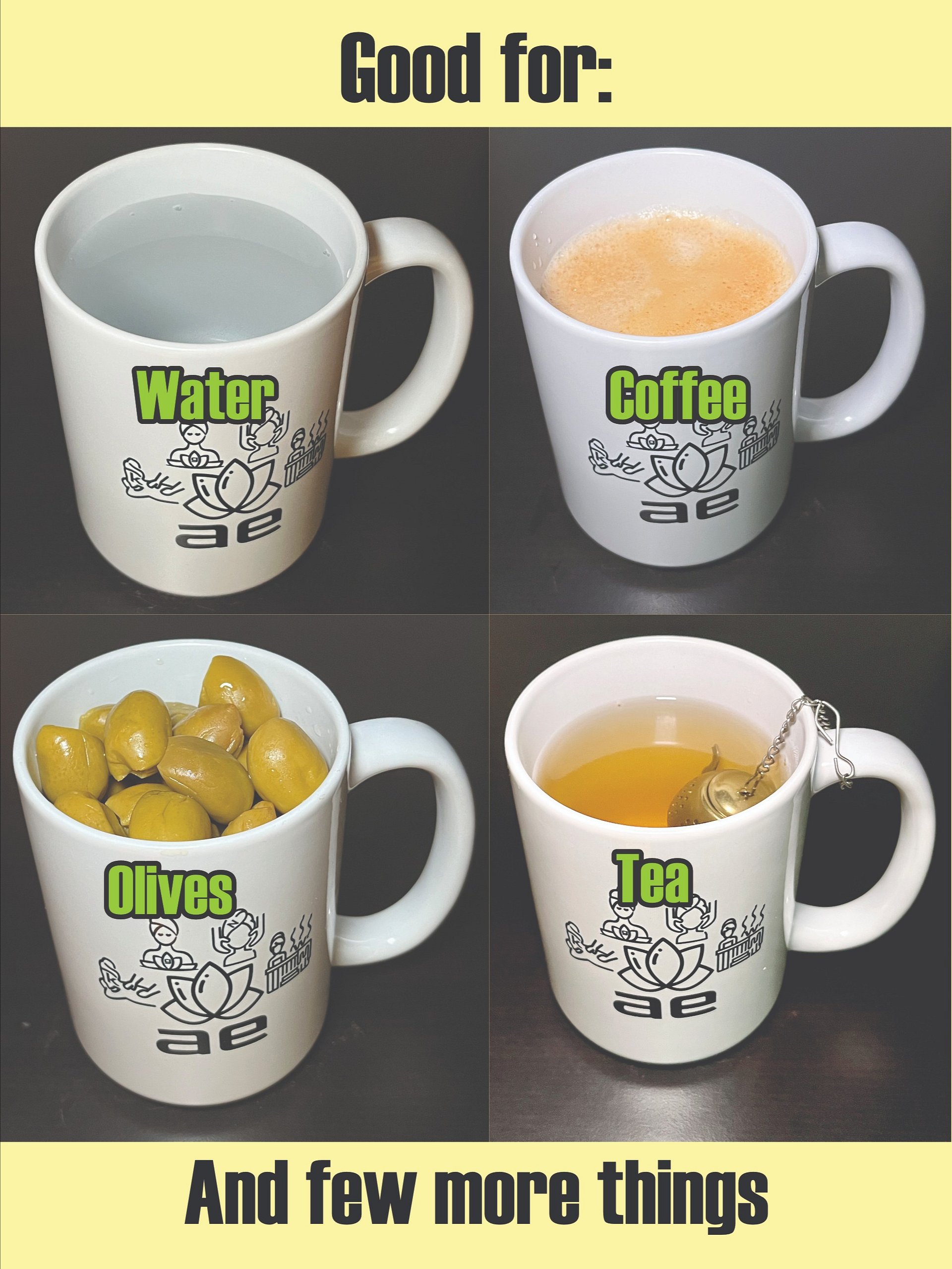 Spa mug from AE //ceramic, 3 sizes\\ worldwide! product image (2)