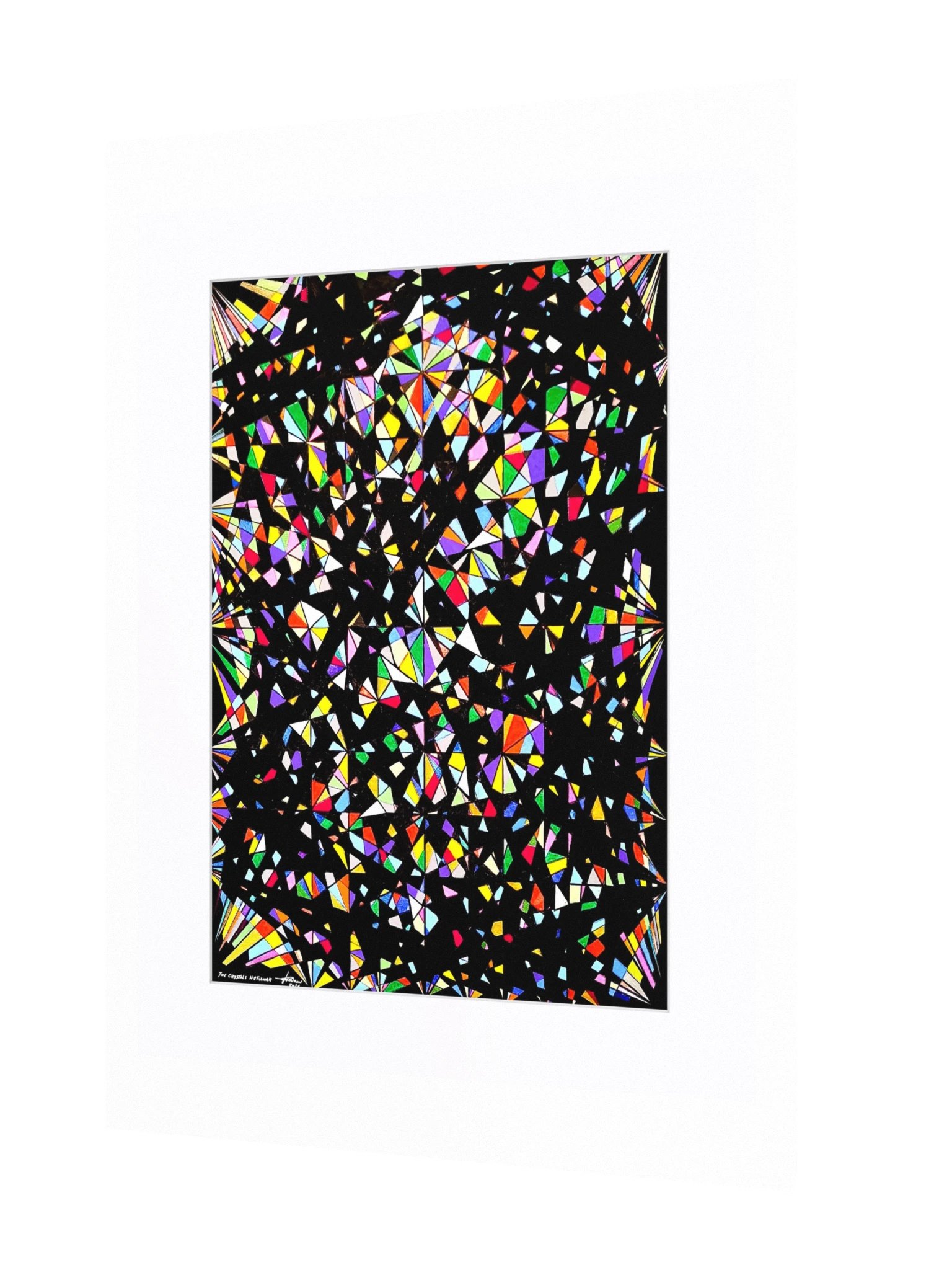 The Crystals Network (Unframed) product image (2)