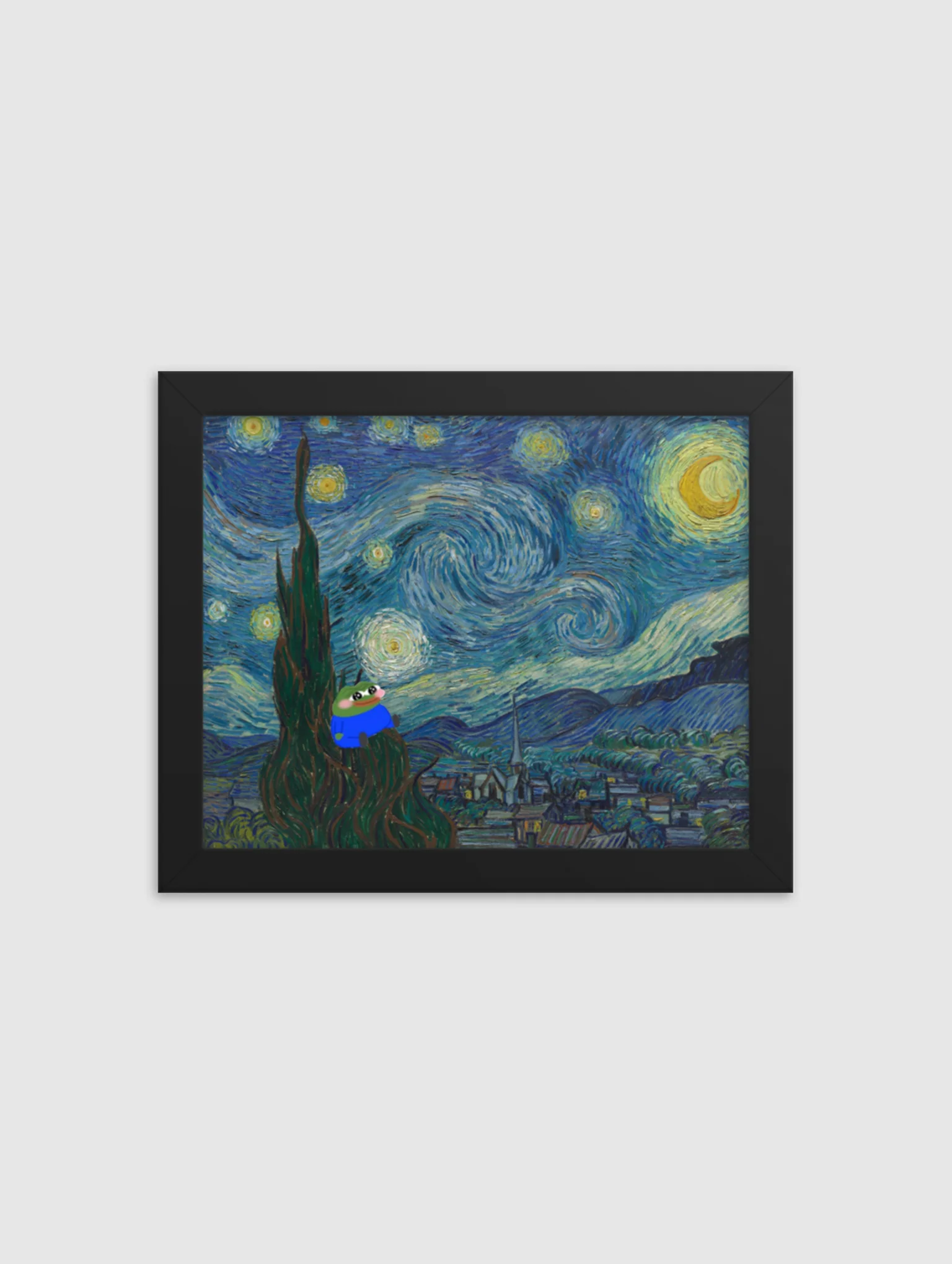 Starry Peepo Print product image (1)