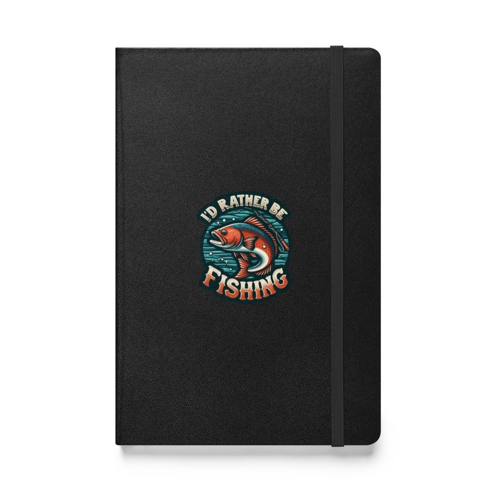 I'd Rather Be Fishing Hardcover Journal product image (1)