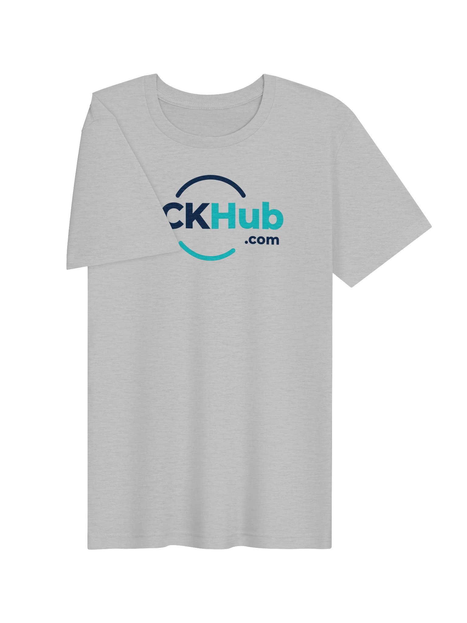 TCK Hub Arc Logo Tee, Center Chest (Navy Print) product image (8)