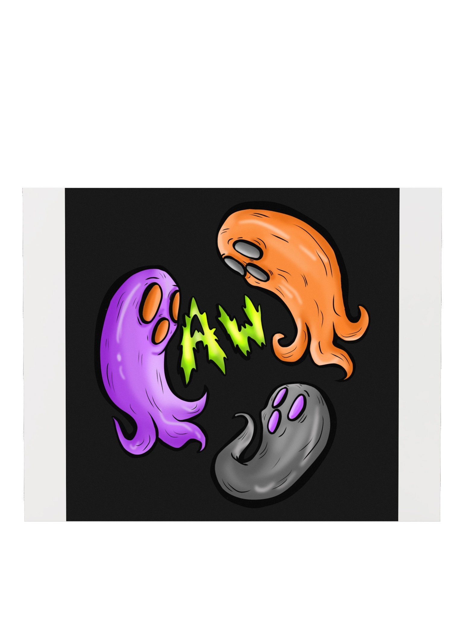 Arcade Warrior Ghost Poster Halloween 2026 product image (5)