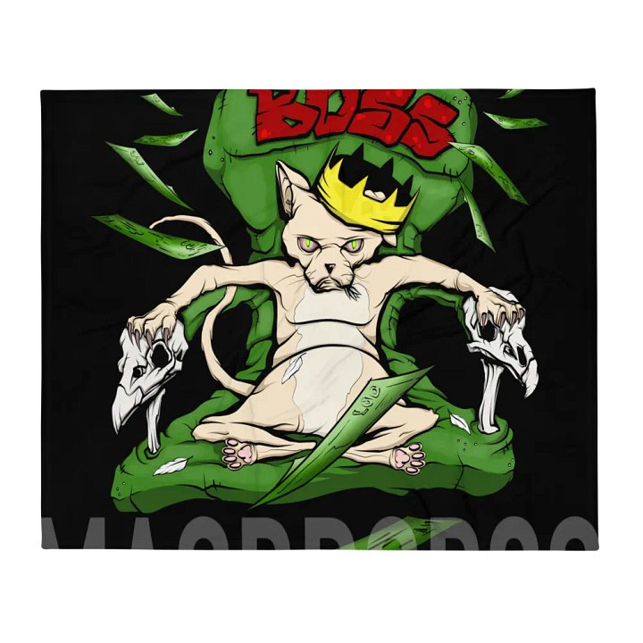 “The Boss” Throw Blanket product image (13)