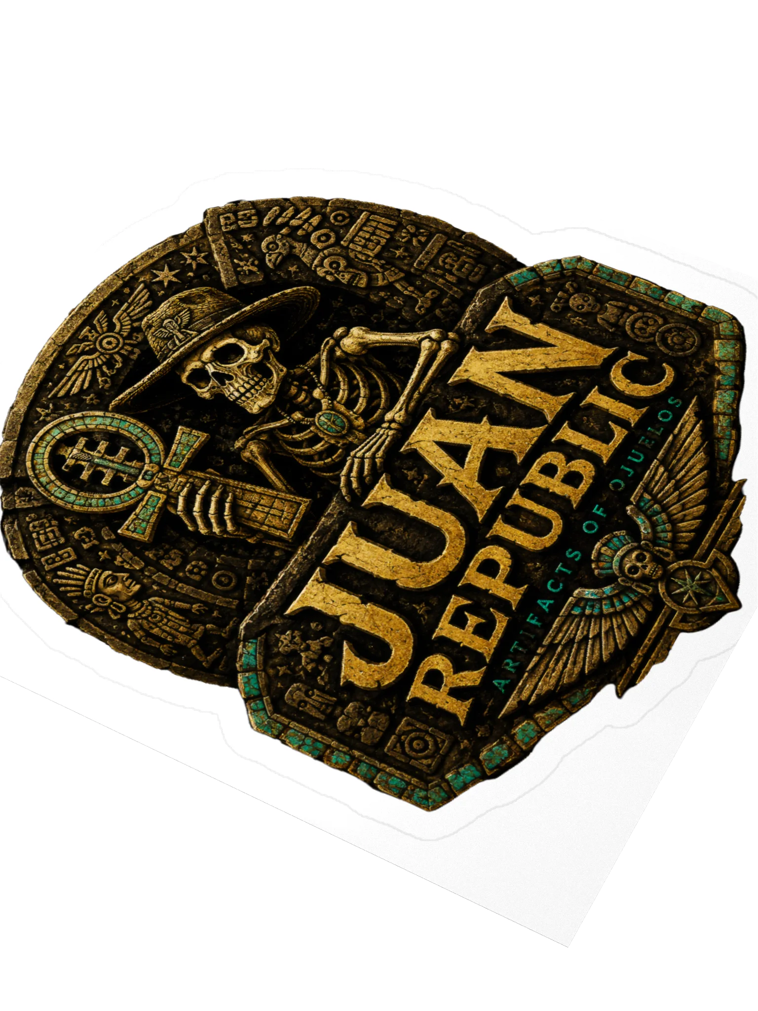 Juan Republic Kiss Cut Stickers product image (7)