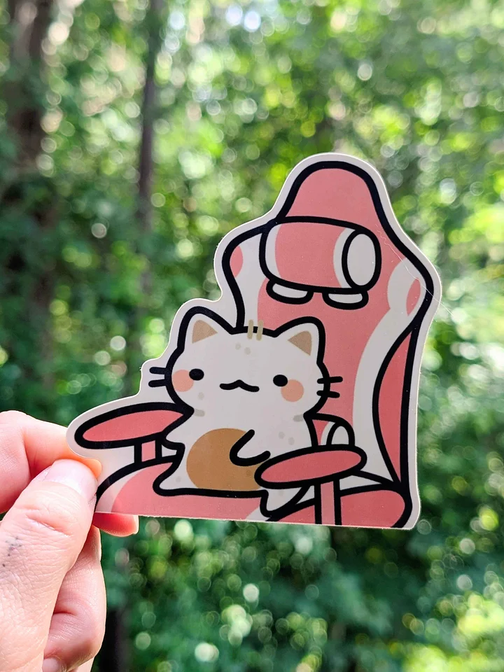 Gamer Suni & Luna Couple Peeker Stickers product image (2)