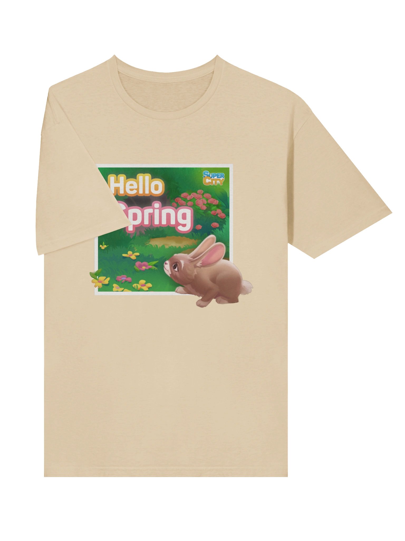Hello Spring Bunny T-Shirt product image (5)