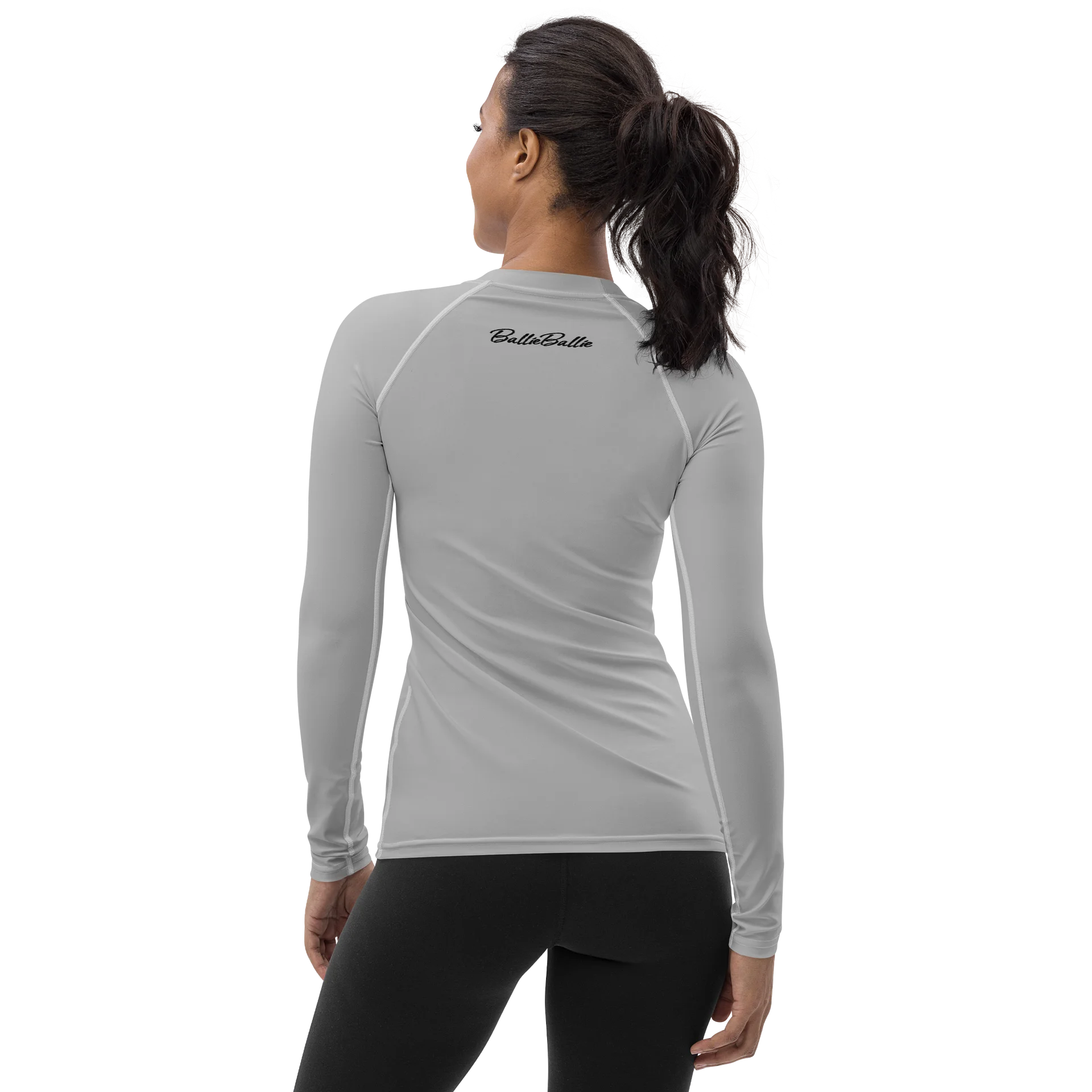 Rash Guard shirt Silver product image (2)