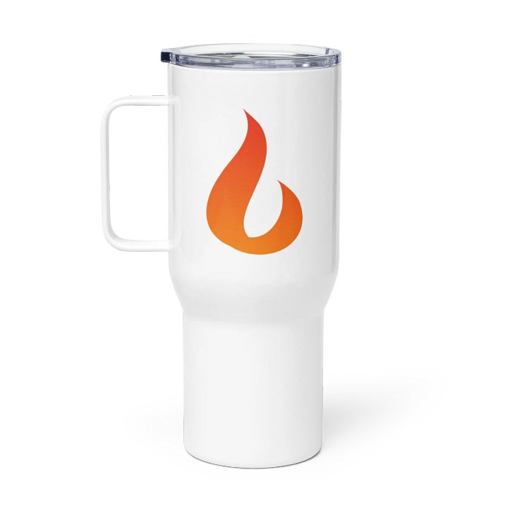 "Burn Music" Logo Tumbler with Handle product image (1)