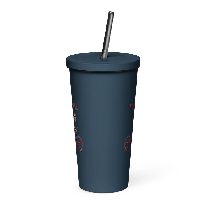 Nurse Athlete Tumbler with Straw | Ladies Cycling Edition product image (10)