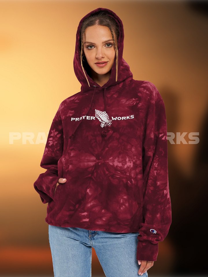 Prayer Works Collection - Champion Tie-Dye Hoodie product image (1)
