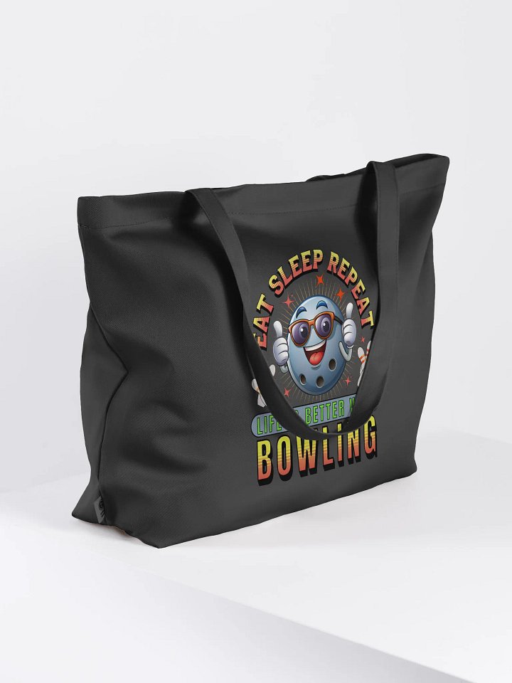 Eat Sleep Repeat Thumbs Up Bowling Ball Tote Bag product image (4)