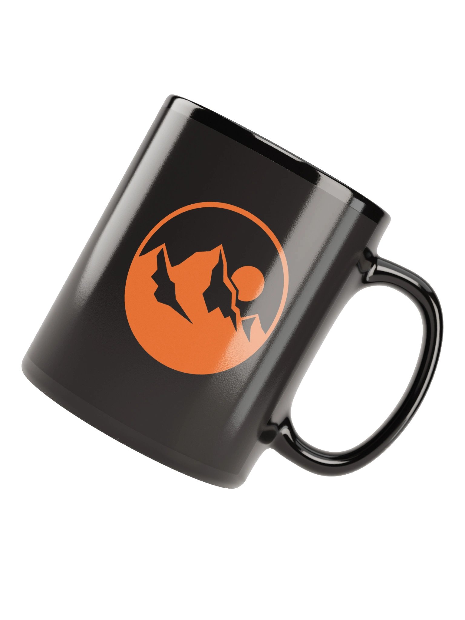 BW Orange Logo Mug product image (4)