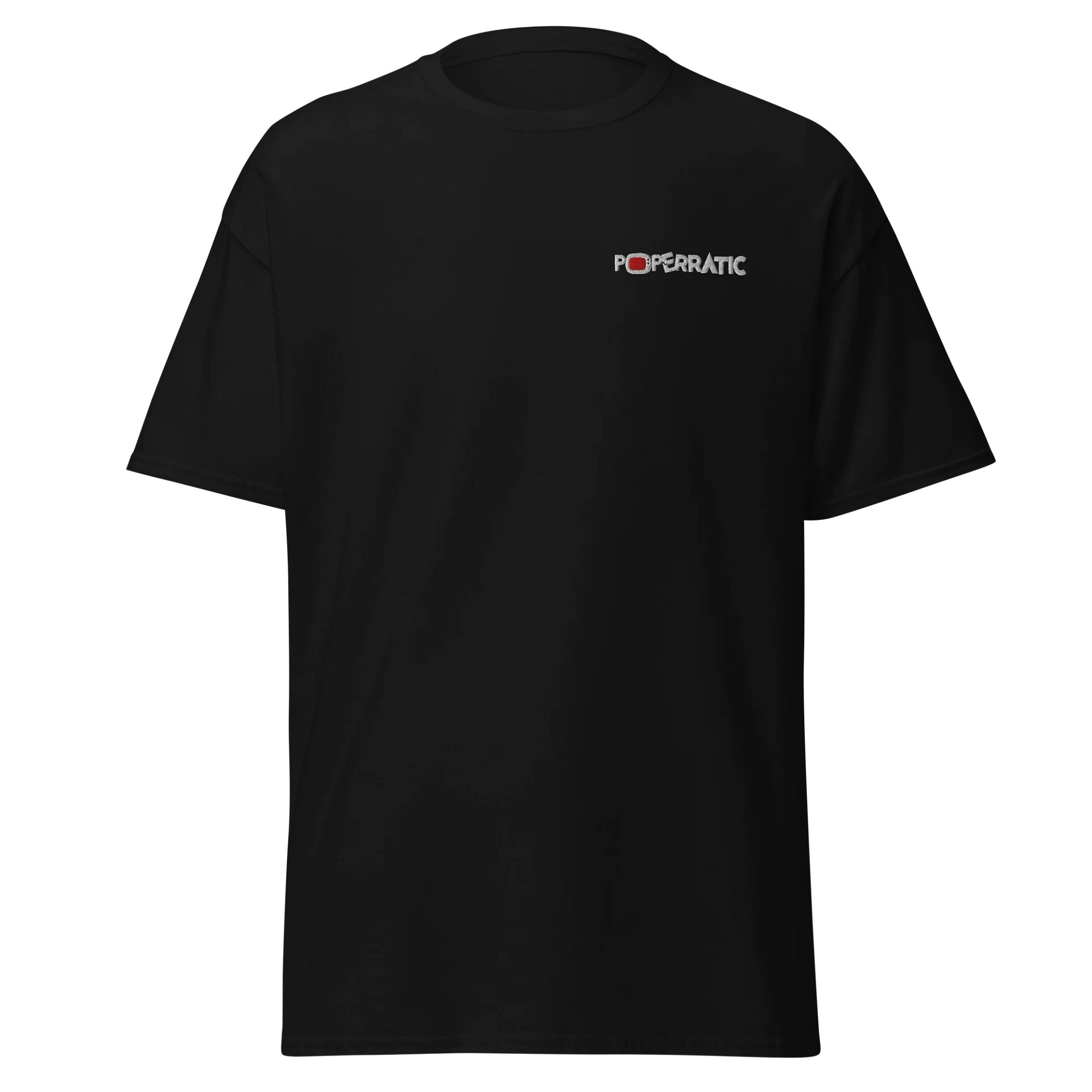 Poperratic Gilden Heavyweight Tee - Red & White Logo product image (11)
