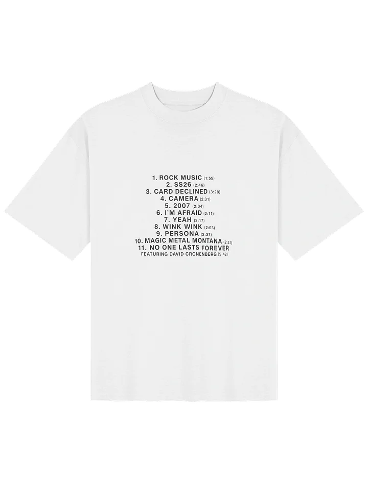 Charli XCX Rock Music Album Tracklist Shirt product image (112)
