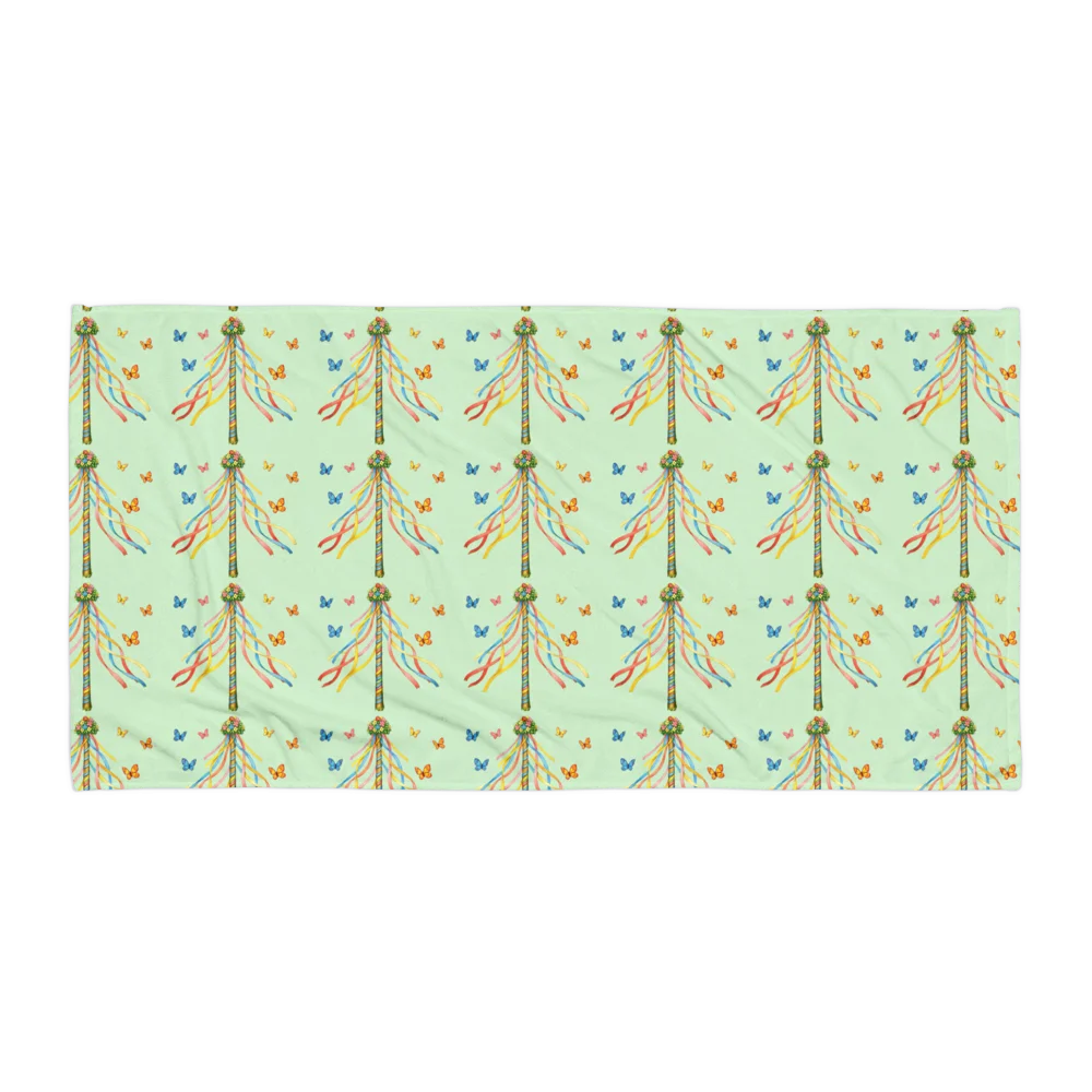 cat brigade spring Sublimated Towel product image (1)