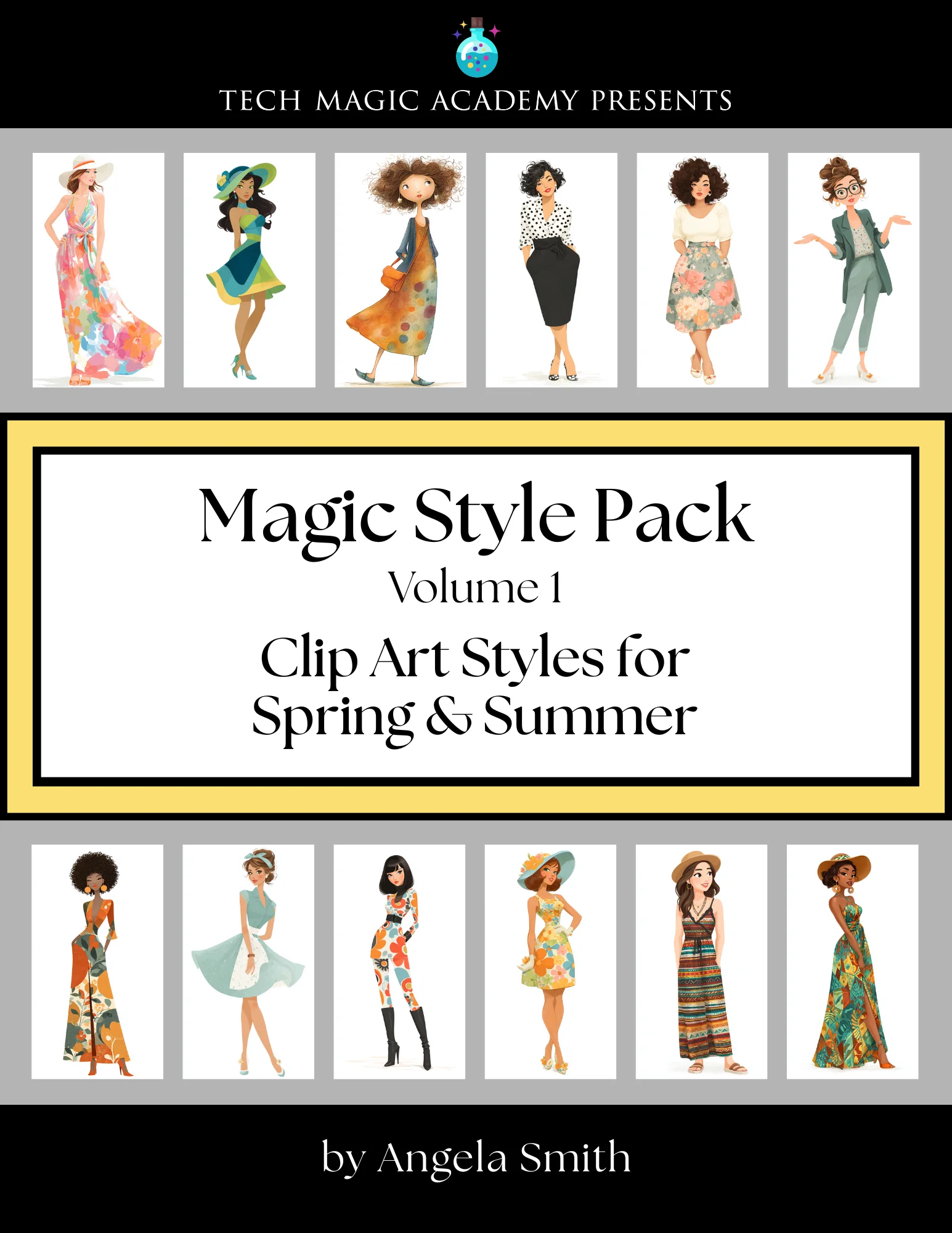Magic Style Pack Volume 1: Clip Art Styles for Spring & Summer product image (1)