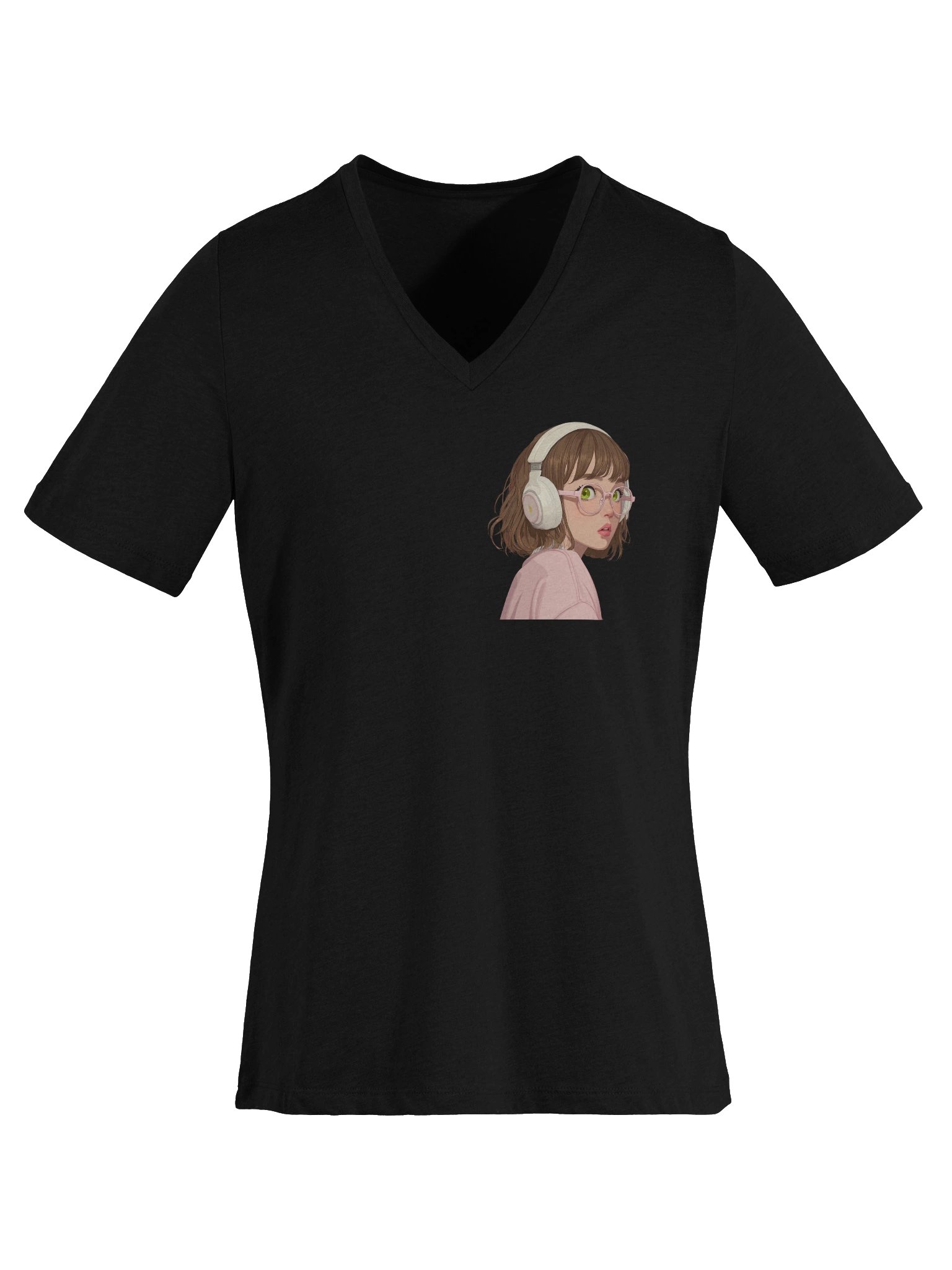 Chill Beats V-Neck Tee product image (6)