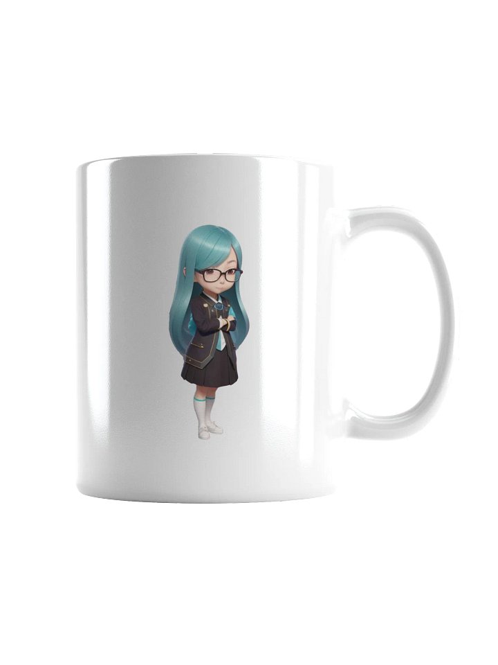 (Aqua CHIBI) K White Mug product image (1)