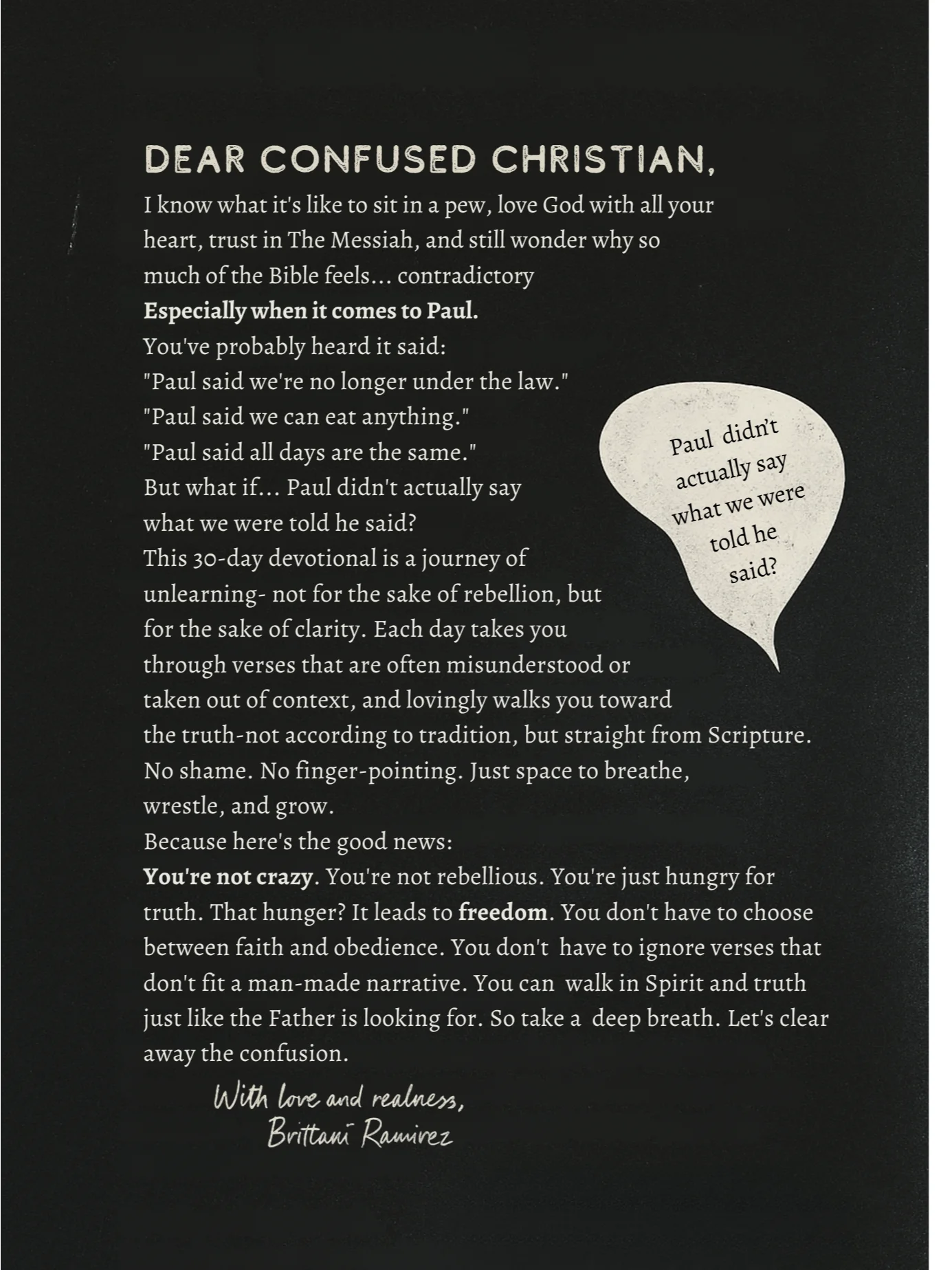 But Paul Said (30 Day Devotional) product image (2)