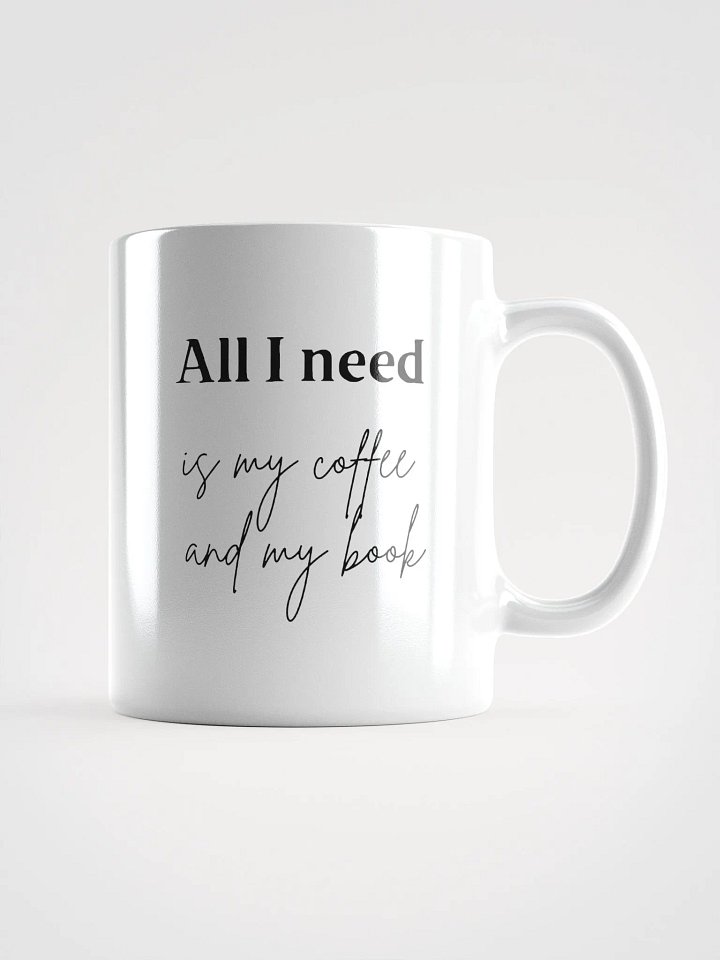 My Coffee and My Book Mug product image (1)